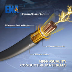ENA spark plug wire set OE-style connectors for GM engines.