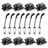 ENA square ignition coils UF271 pack for GM vehicle compatibility.