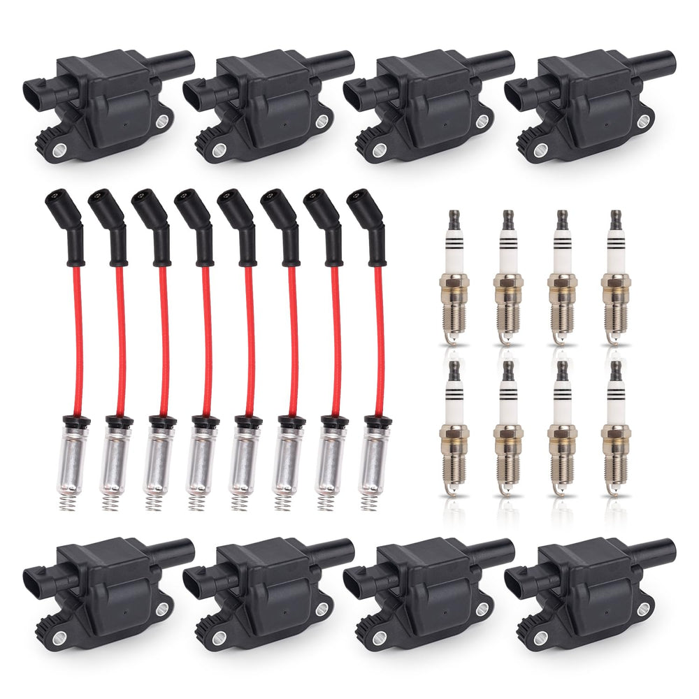 ENA UF413 square ignition coil 8-pack highlights durable construction for reliable ignition.