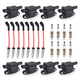 ENA UF413 square ignition coil 8-pack highlights durable construction for reliable ignition.