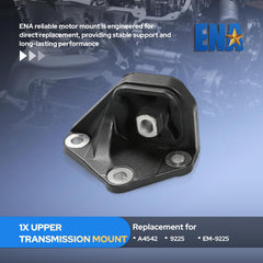 ENA upper transmission mount provides secure, quiet operation