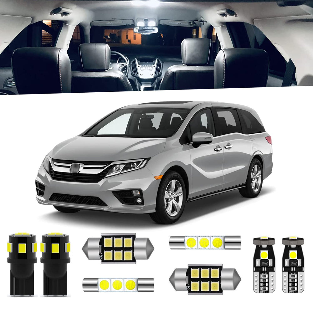 ENDPAGE Odyssey map lights illuminate the cabin with bright, even illumination for quick checks.