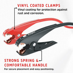 Energizer jumper cables quick connect plug ready for fast connections