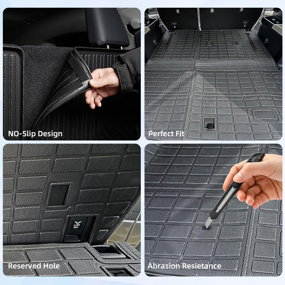 EnergyyWing cargo mat backrest protects trunk and keeps gear organized