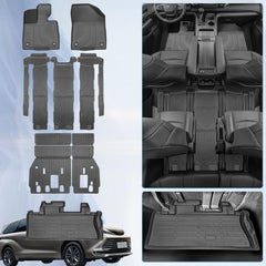 EnergyyWing second-row mats for Sienna provide full-coverage protection