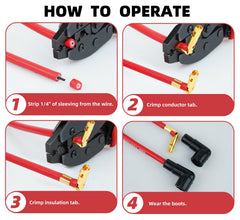 ENGINEMAN compatible straight fork and ring terminals for broad wiring options.