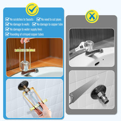 Enhon compression sleeve removal adapter demonstrates 1/2 inch capability for sleeves