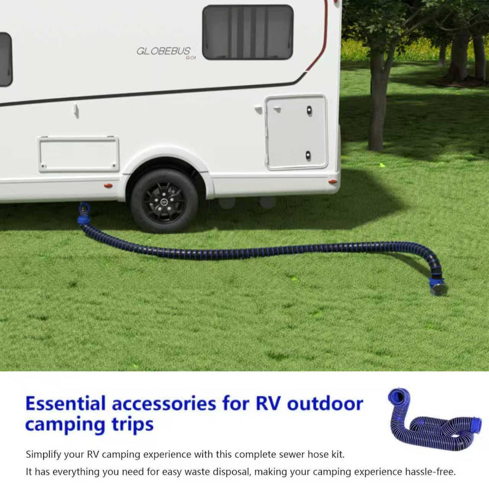 Eniora durable waste hose suited for travel trailers and campers