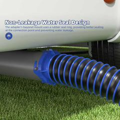 Eniora UV-resistant TPE hose withstands sun and weather for outdoor use