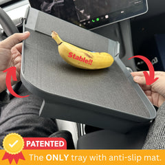 Ennovatools Alset Tray passenger table supports snacks and devices on the road.