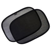 Enovoe car window shades 4-pack front view blocks UV and reduces glare for kids