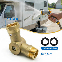EnYatan all-weather design maintains reliable flow during camping and backyard setups.