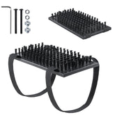 EOKPHULL truck-step-mounted brush with durable bristles removes dirt from boots on rugged jobs.