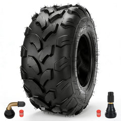 EOPOAYI 19x7-8 tire front view improves grip for mini bikes