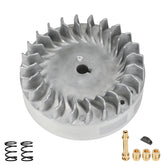 EOPOAYI 212cc aluminum flywheel in action for smooth high-RPM performance.
