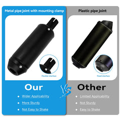 EOPOAYI exhaust muffler with hardware included for easy installation