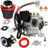 EOPOAYI GY6 carburetor front view for easy installation and reliable fuel mix