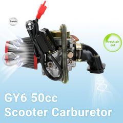 EOPOAYI GY6 carburetor fuel line supports steady fuel flow for steady idle