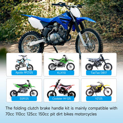 EOPOAYI motorcycle tie straps help organize wiring for a clean install.