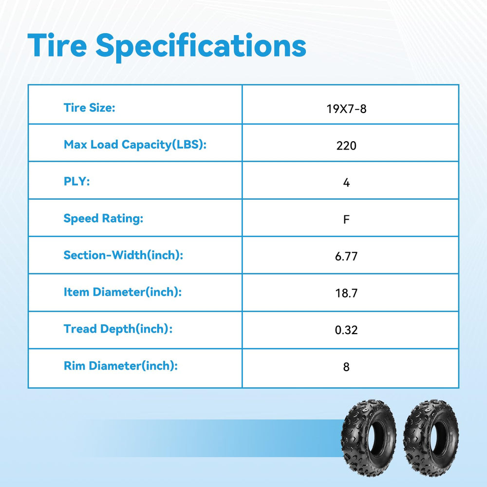 EOPOAYI knobby tire delivers confident traction on rugged trails.