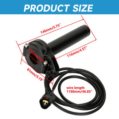 EOPOAYI smooth acceleration control improves throttle feel during rides.