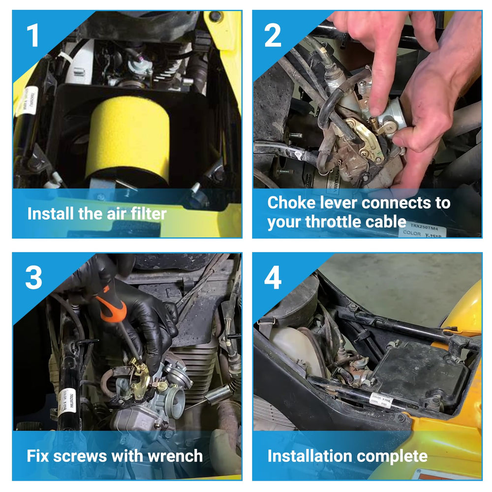 EOPOAYI TRX250 fuel line helps secure fuel flow and reduce vapor loss.