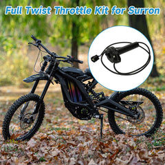 EOPOAYI twist throttle grips enhance precision and comfortable hand feel.