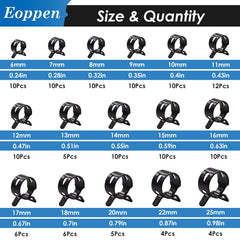 Eoppen hose clamp pliers with rotating tip for easy access in tight engine bays.