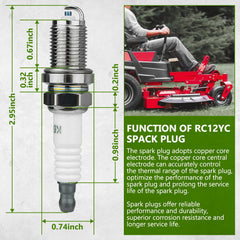 Spark plug installed in engine bay for reliable ignition support