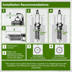 Eopzol BKR5E spark plugs displayed in box for quick install