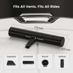EORRZZY vent clip secure-fit for most car vents on the go