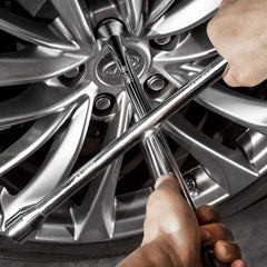 epaauto 14inch heavy-duty lug wrench: long reach for easier leverage in tight spots.