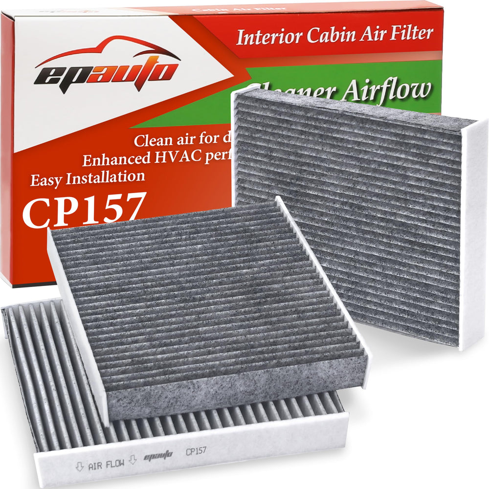 EPAuto CP157 cabin filter 3-pack for Toyota/Mazda/Subaru improves cabin air freshness.