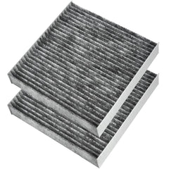 Cross-section of EPAuto CP182 filter-media showing carbon layer for filtration.
