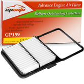 EPAuto GP159 Extra Guard engine air filter for Prius enhances airflow and dirt protection