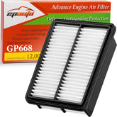 EPAuto GP668 air filter for Mazda CX-30 front view shows proper fit