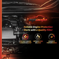 In-car test image suggesting airflow improvement with EPAuto GP668