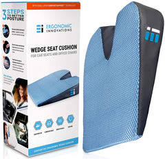Ergonomic Innovations wedge cushion for driving enhances comfort on long trips