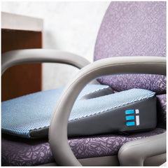 Ergonomic Innovations wedge design helps reduce pressure points on long trips