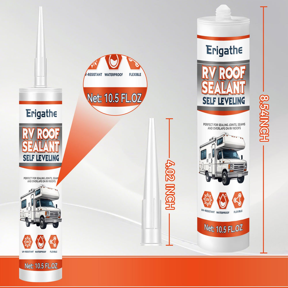 Erigathe sealant bonds to metal, fiberglass, EPDM for reliable adhesion.