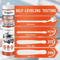 Erigathe RV sealant application nozzle enables precise, mess-free application.