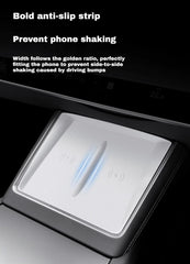 Ernica no-adhesive non-slip design stays in place and cleans easily.