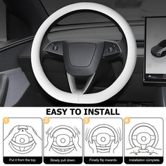 Ernica non-slip inner lining prevents wheel slippage in wet conditions
