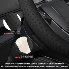 Ernica steering-wheel protection guards against dirt and scratches for interior longevity.