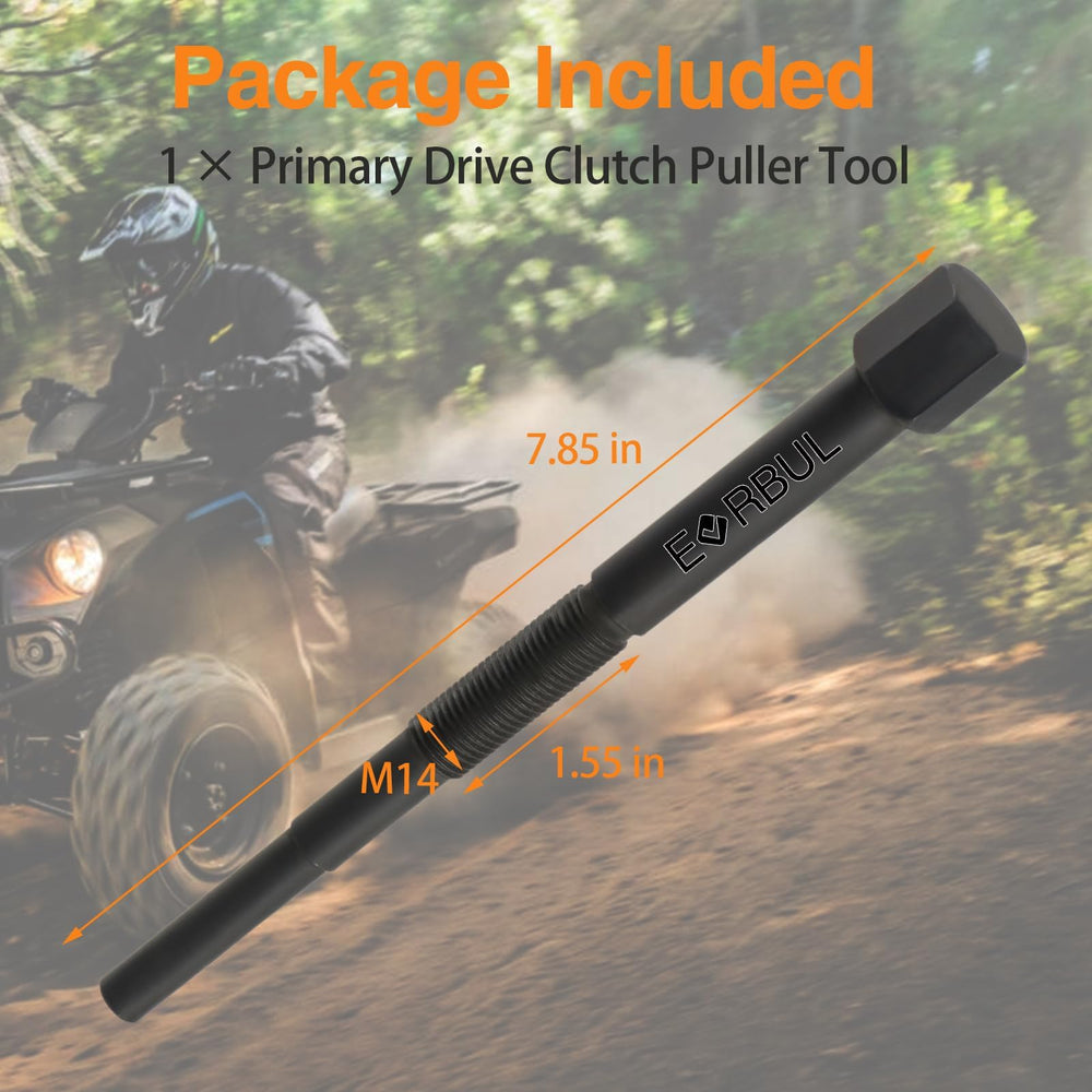 EVRBUL primary-drive-clutch-puller replacement view confirms 57001-1404 compatibility