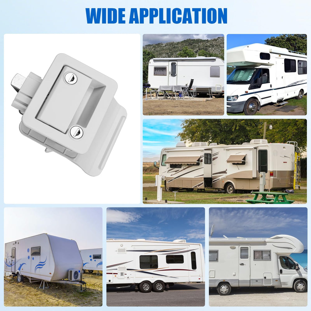 Easy installation lets you upgrade camper security in minutes
