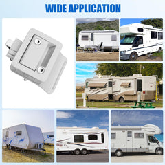 Easy installation lets you upgrade camper security in minutes