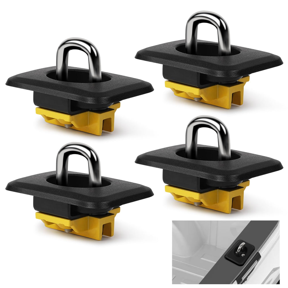 Esevalia retractable tie-down anchors in action for quick securing.