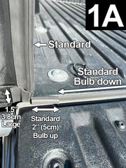 ESI tailgate seal demonstrates use with bed cap for improved enclosure