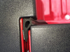 ESI seal adheres to spray-on bed liners for reliable bonding.